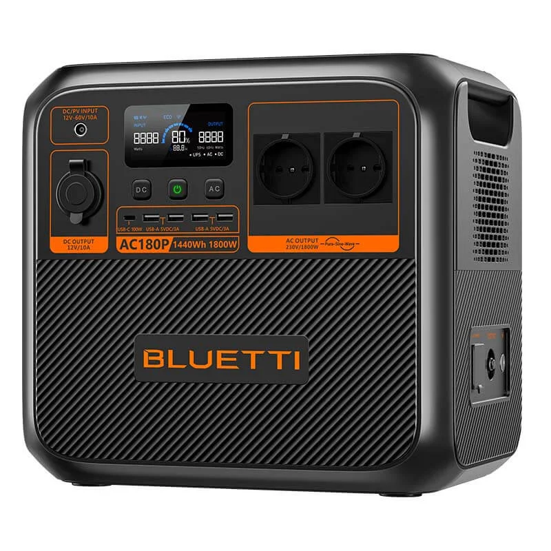 Bluetti AC180P + 200W Zonnepaneel + 10 meter gratis verlengkabel - Image 3