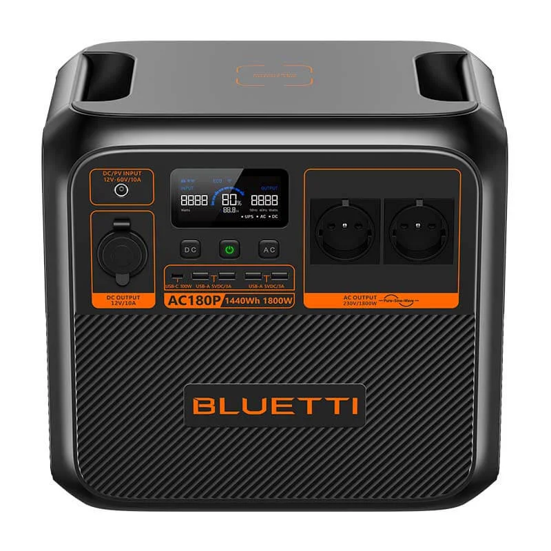 Bluetti AC180P + 200W Zonnepaneel + 10 meter gratis verlengkabel - Image 6