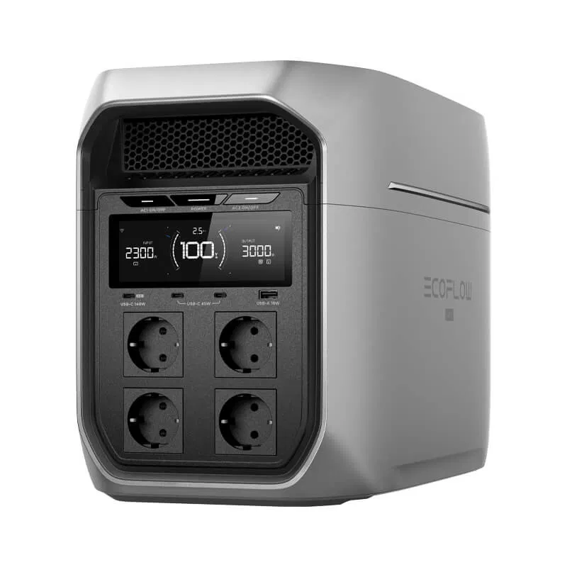 EcoFlow Delta 3 Max PLUS + 220W NextGen zonnepaneel + 10 meter gratis verlengkabel - Image 2
