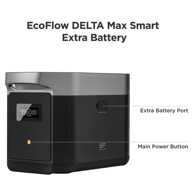 EcoFlow DELTA Max Extra Batterij - Image 5