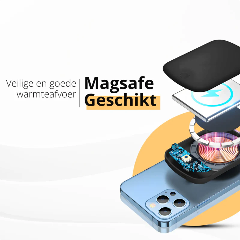 Merka Magsafe Powerbank 10000mAh Zwart - Image 5